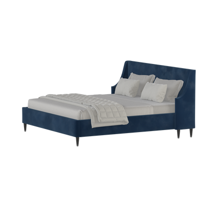 Laura Double Bed with High Headboard