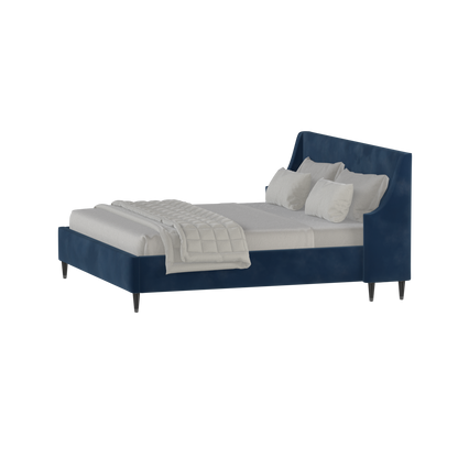 Laura Double Bed with High Headboard