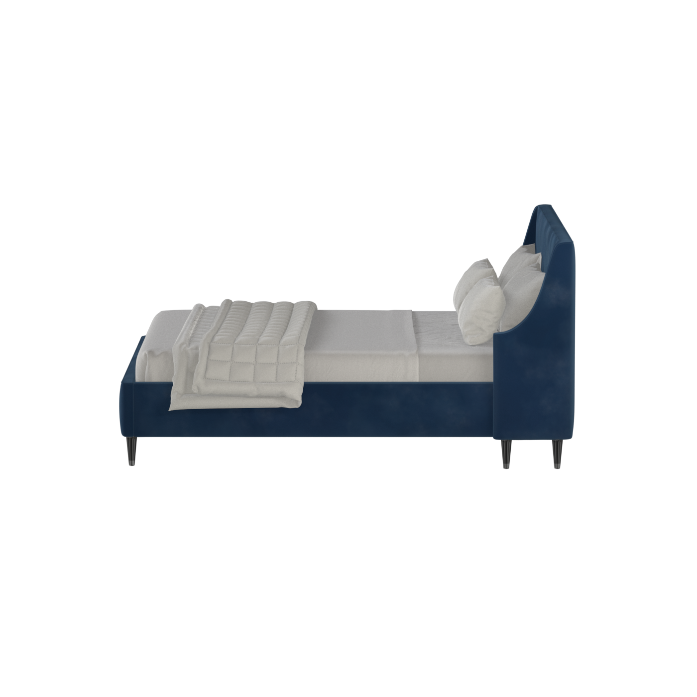 Laura Double Bed with High Headboard