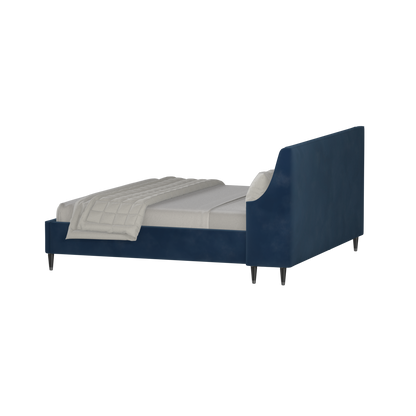 Laura Double Bed with High Headboard