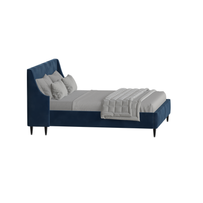 Laura Double Bed with High Headboard