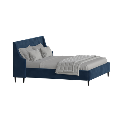 Laura Double Bed with High Headboard