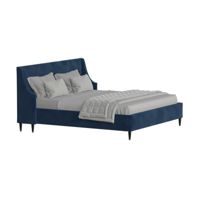 Laura Double Bed with High Headboard
