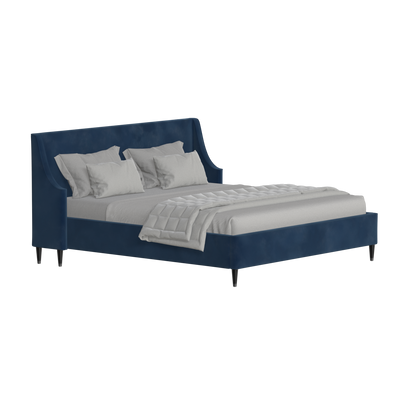 Laura Double Bed with High Headboard