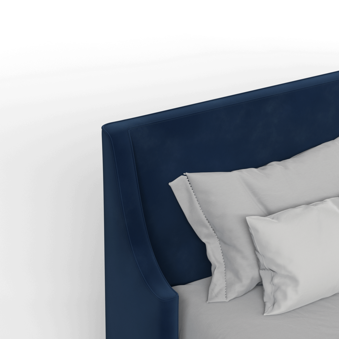 Laura Double Bed with High Headboard