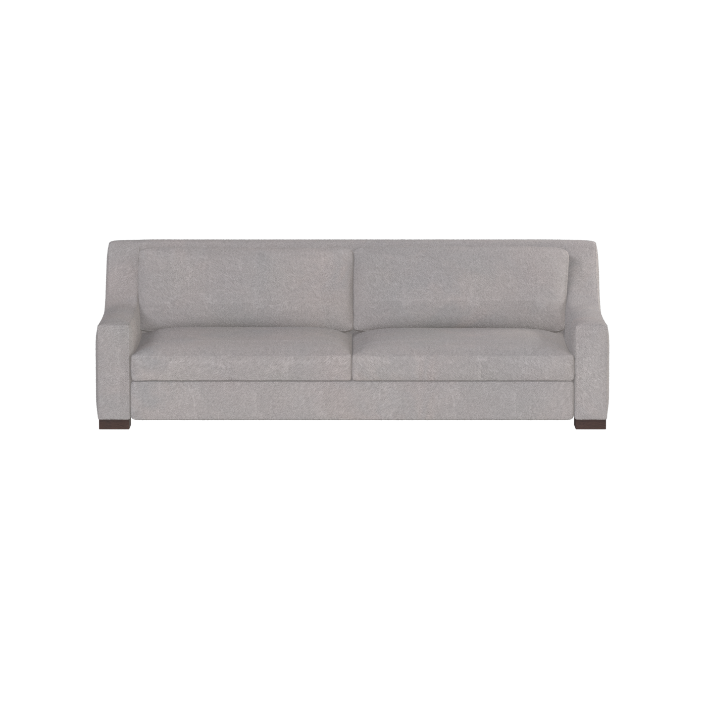 Louis 2 Seater Sofa — Structured Design with Tapered Arms