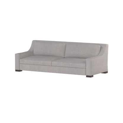 Louis 2 Seater Sofa — Structured Design with Tapered Arms