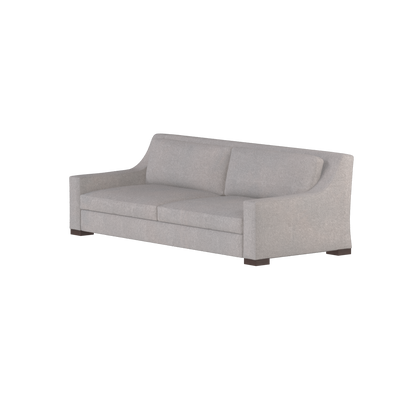 Louis 2 Seater Sofa — Structured Design with Tapered Arms