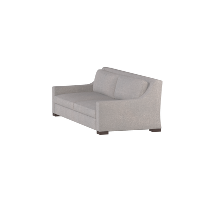 Louis 2 Seater Sofa — Structured Design with Tapered Arms