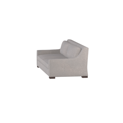Louis 2 Seater Sofa — Structured Design with Tapered Arms