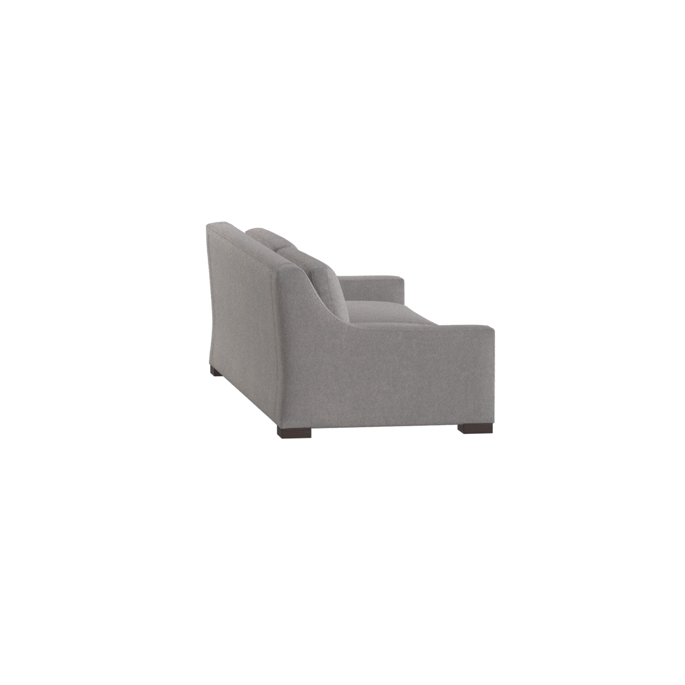 Louis 2 Seater Sofa — Structured Design with Tapered Arms