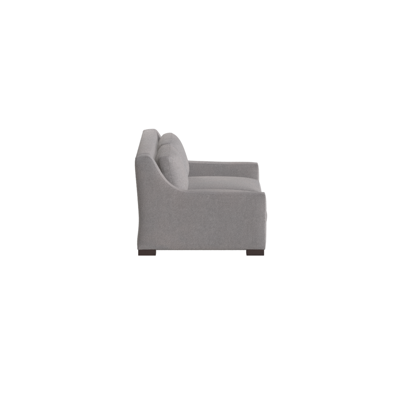 Louis 2 Seater Sofa — Structured Design with Tapered Arms