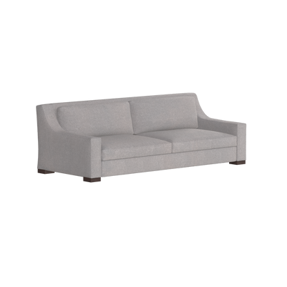 Louis 2 Seater Sofa — Structured Design with Tapered Arms