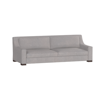 Louis 2 Seater Sofa — Structured Design with Tapered Arms