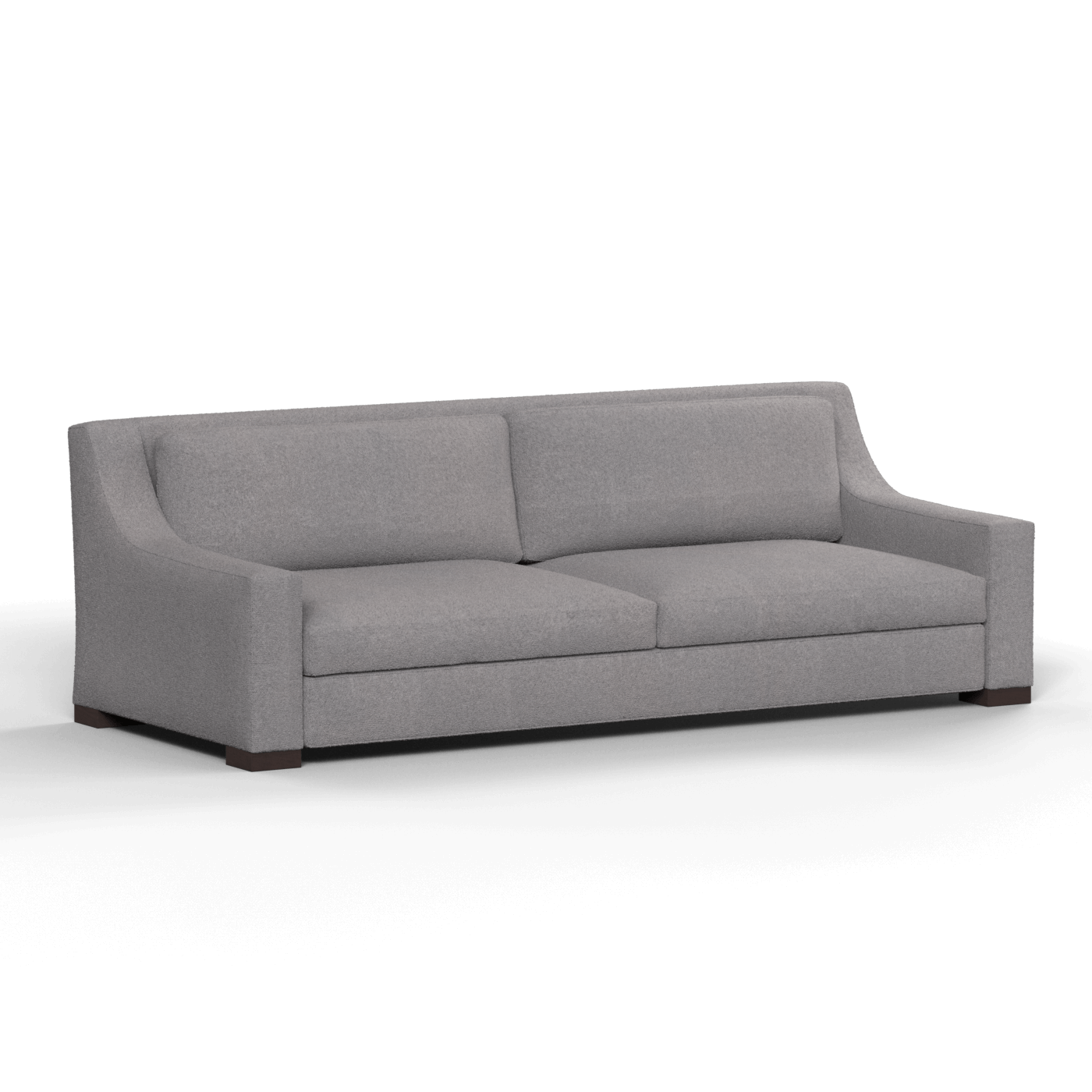 Louis 2 Seater Sofa — Structured Design with Tapered Arms