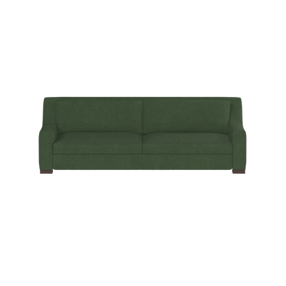 Louis 2 Seater Sofa — Structured Design with Tapered Arms