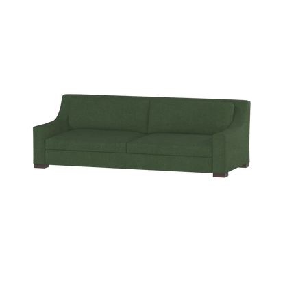 Louis 2 Seater Sofa — Structured Design with Tapered Arms