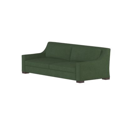 Louis 2 Seater Sofa — Structured Design with Tapered Arms