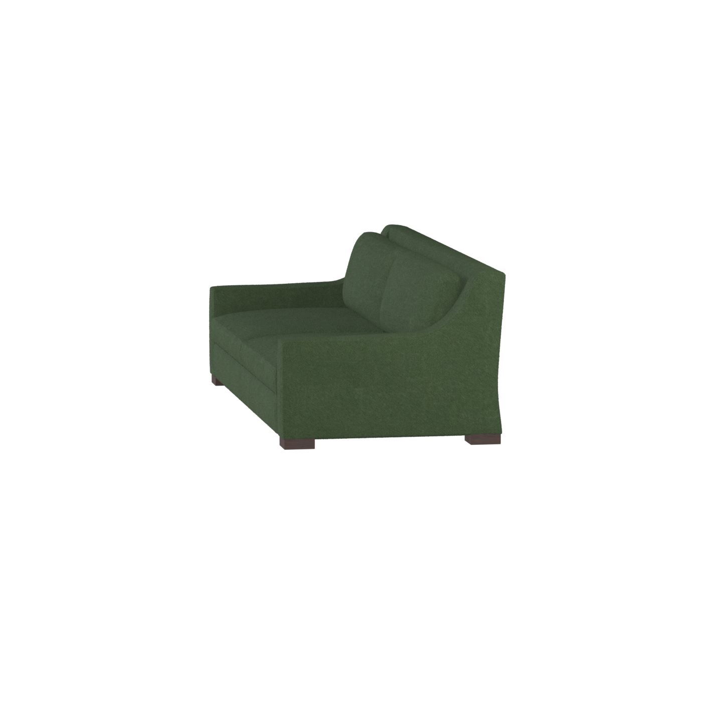Louis 2 Seater Sofa — Structured Design with Tapered Arms