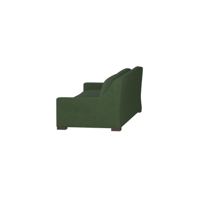 Louis 2 Seater Sofa — Structured Design with Tapered Arms