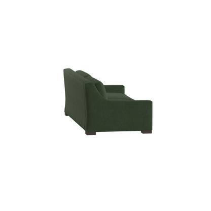Louis 2 Seater Sofa — Structured Design with Tapered Arms