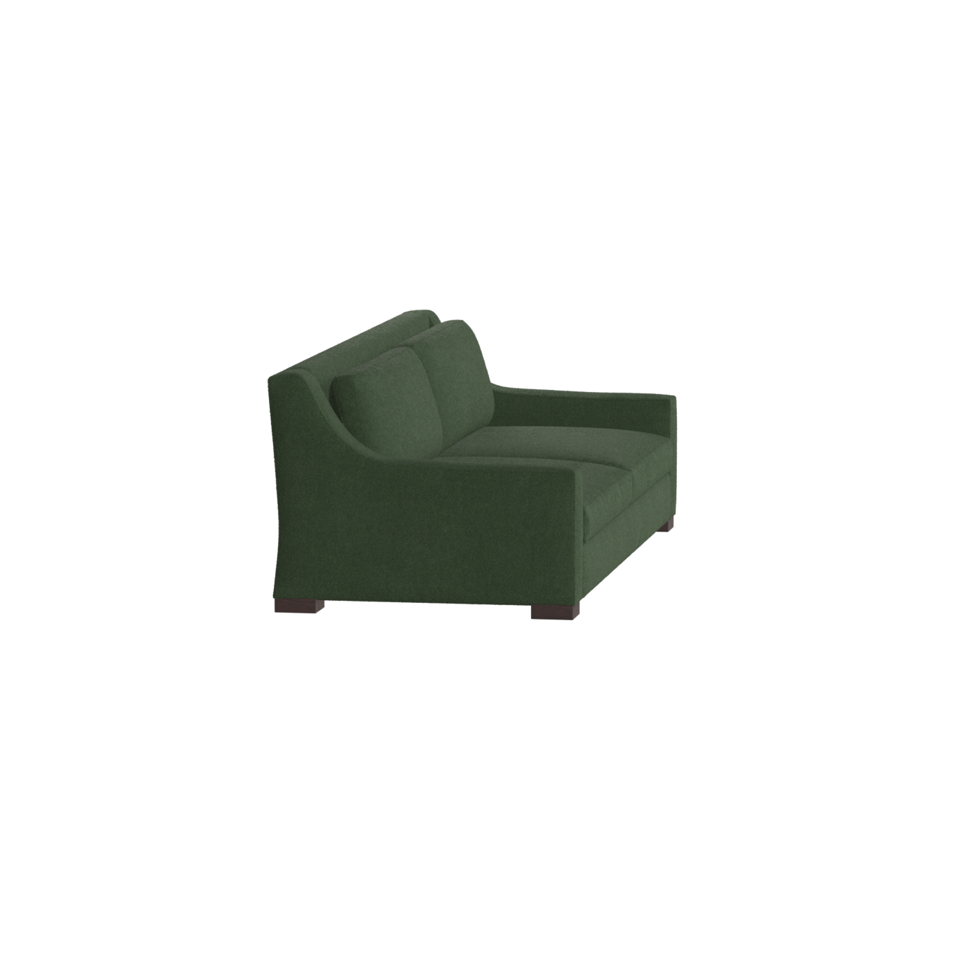 Louis 2 Seater Sofa — Structured Design with Tapered Arms