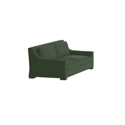 Louis 2 Seater Sofa — Structured Design with Tapered Arms