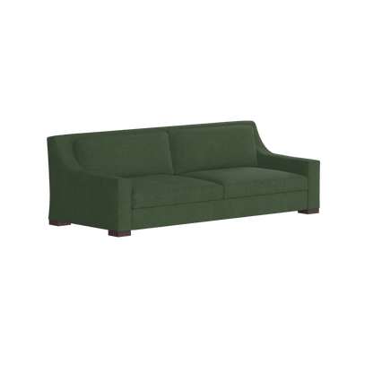 Louis 2 Seater Sofa — Structured Design with Tapered Arms