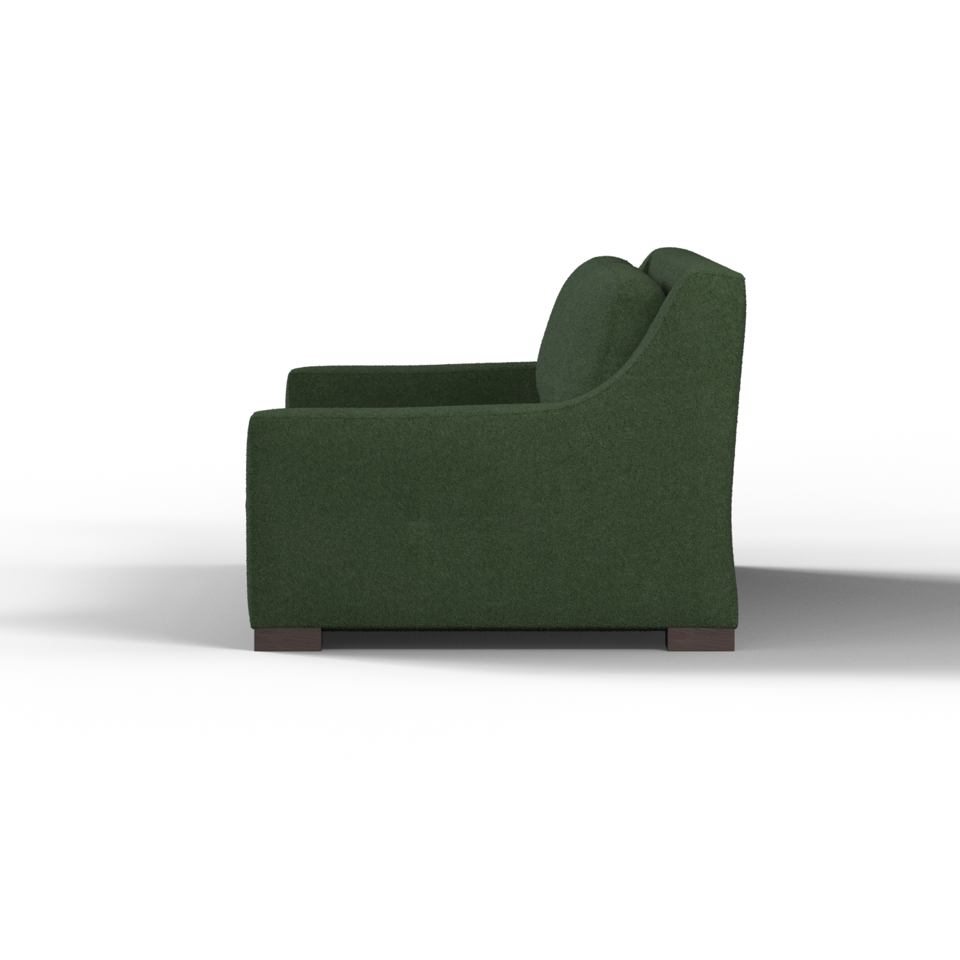 Louis 2 Seater Sofa — Structured Design with Tapered Arms