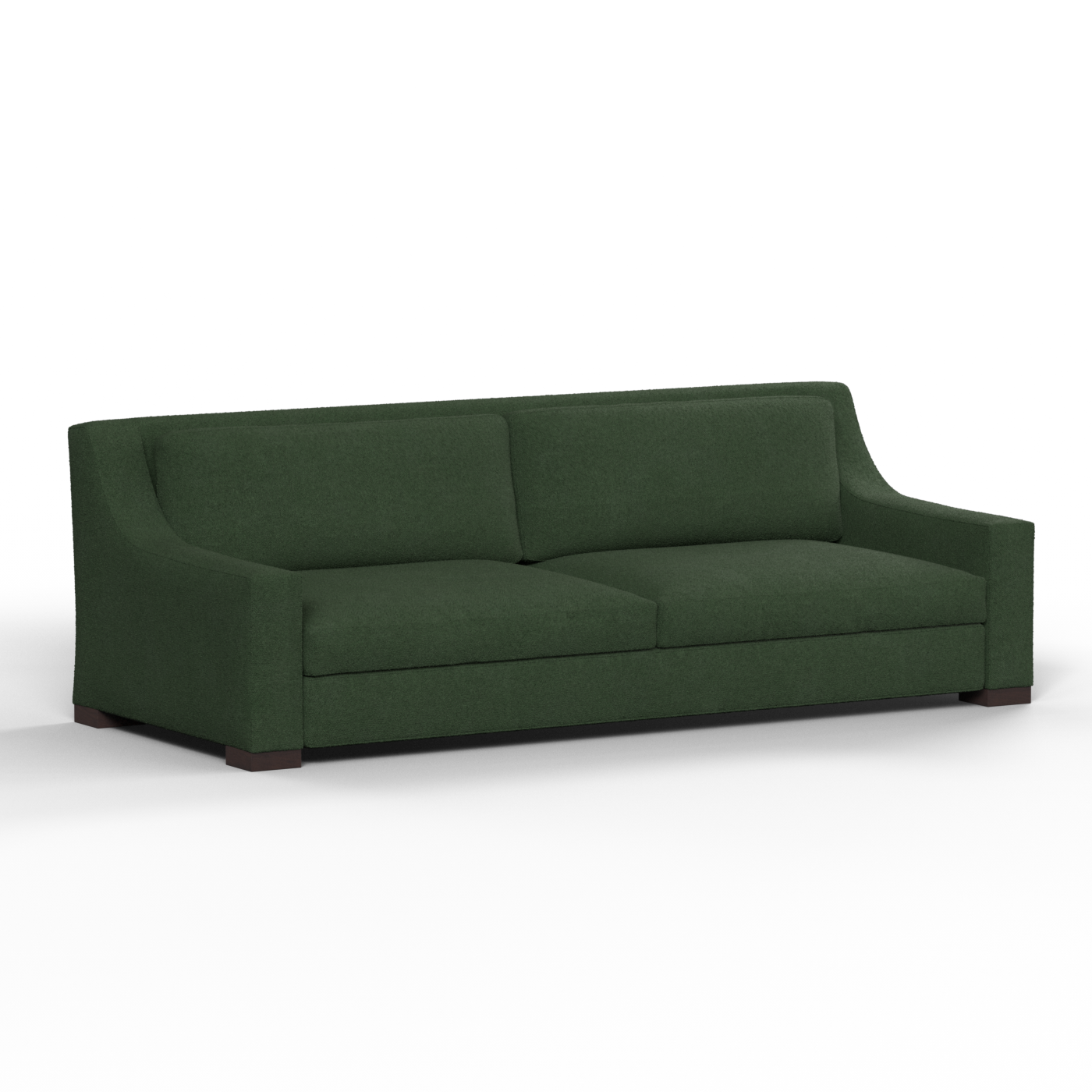 Louis 2 Seater Sofa — Structured Design with Tapered Arms
