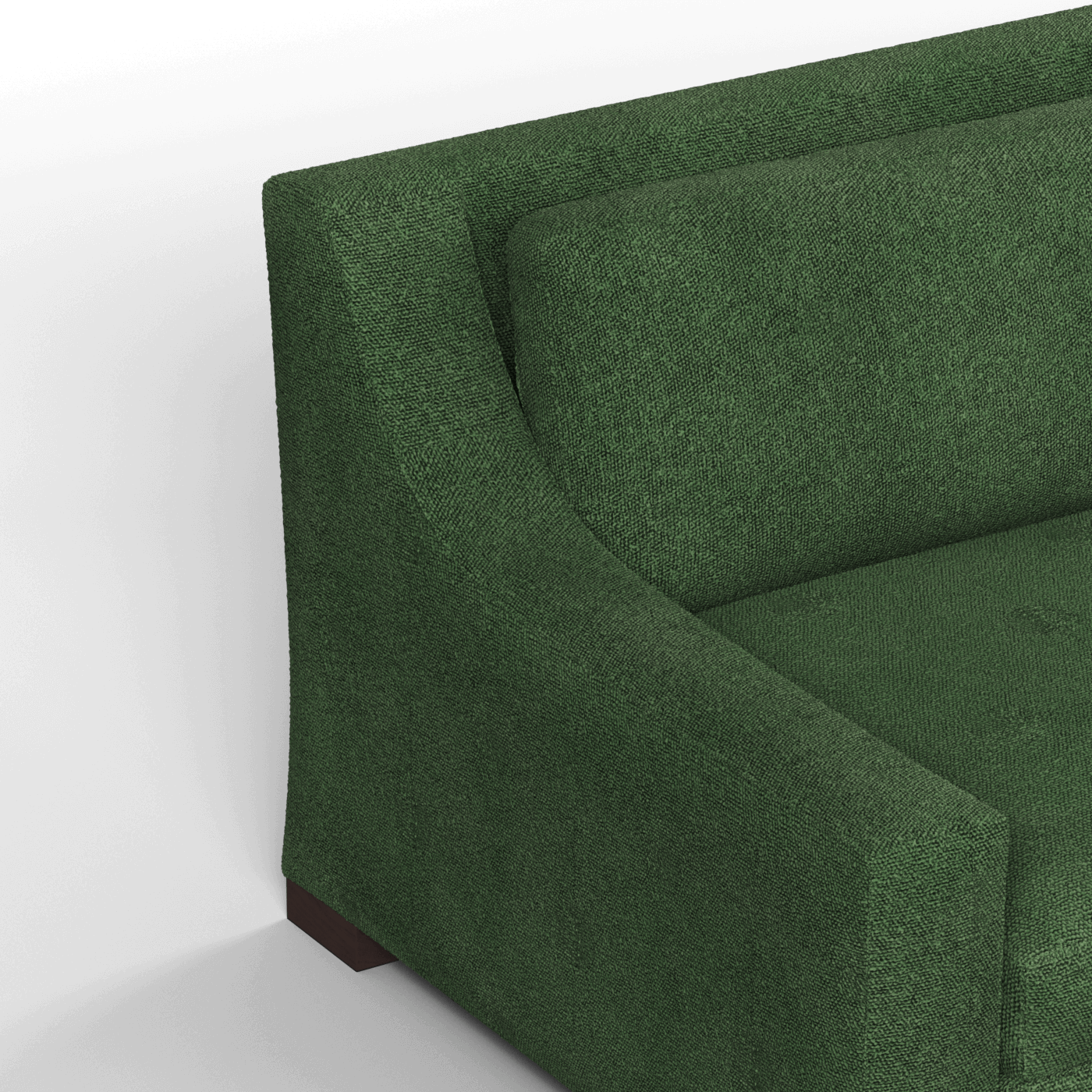 Louis 2 Seater Sofa — Structured Design with Tapered Arms