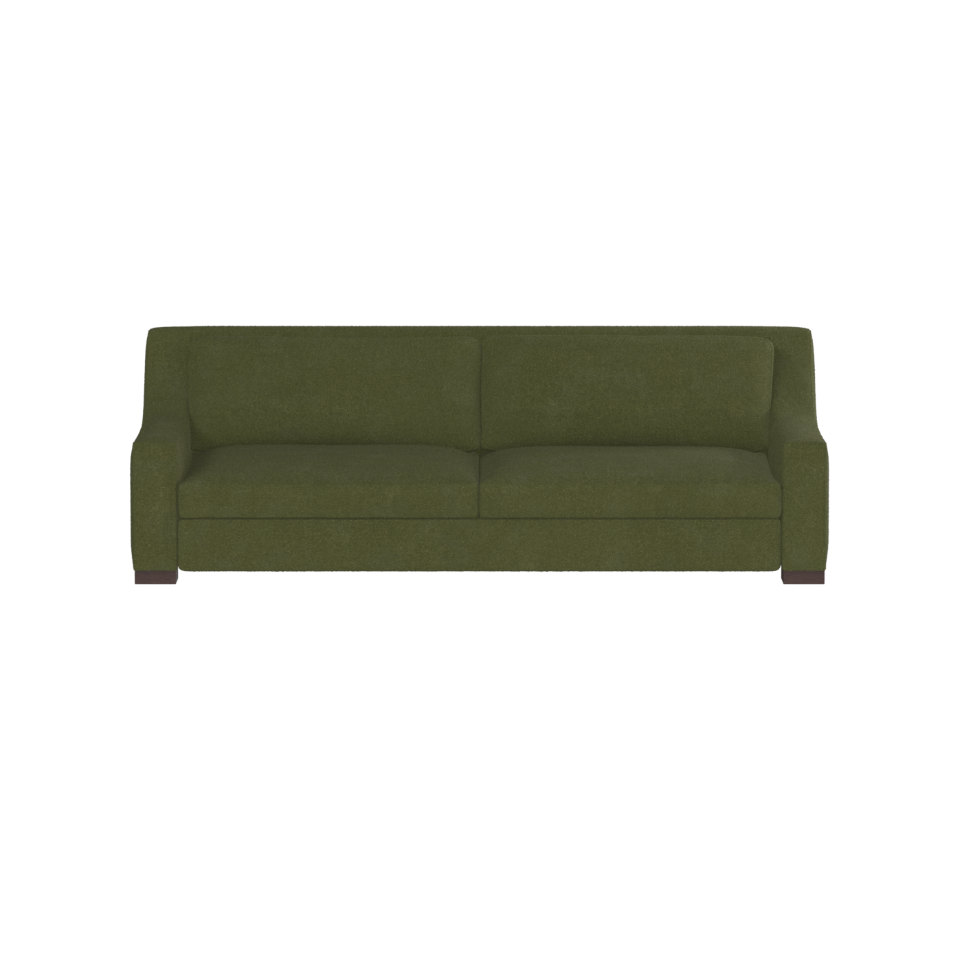 Louis 2 Seater Sofa — Structured Design with Tapered Arms