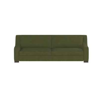 Louis 2 Seater Sofa — Structured Design with Tapered Arms