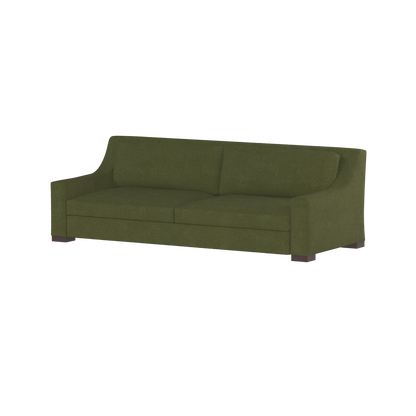 Louis 2 Seater Sofa — Structured Design with Tapered Arms