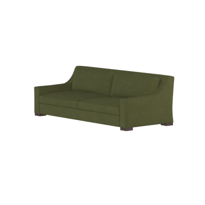 Louis 2 Seater Sofa — Structured Design with Tapered Arms