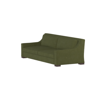 Louis 2 Seater Sofa — Structured Design with Tapered Arms