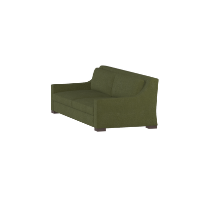 Louis 2 Seater Sofa — Structured Design with Tapered Arms