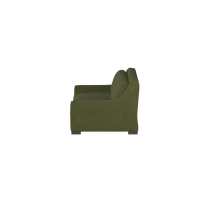 Louis 2 Seater Sofa — Structured Design with Tapered Arms