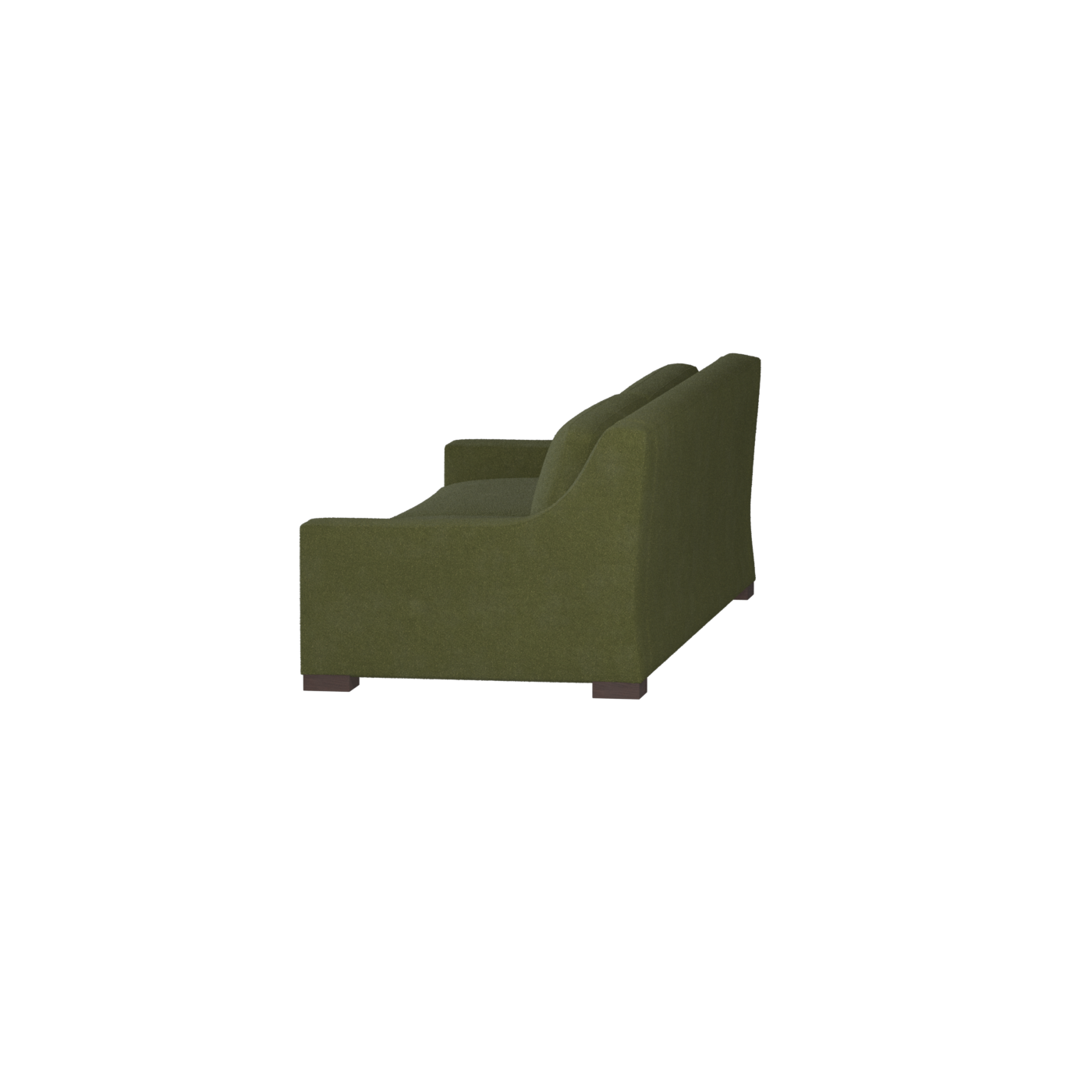Louis 2 Seater Sofa — Structured Design with Tapered Arms