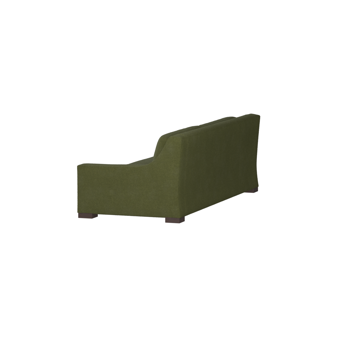 Louis 2 Seater Sofa — Structured Design with Tapered Arms