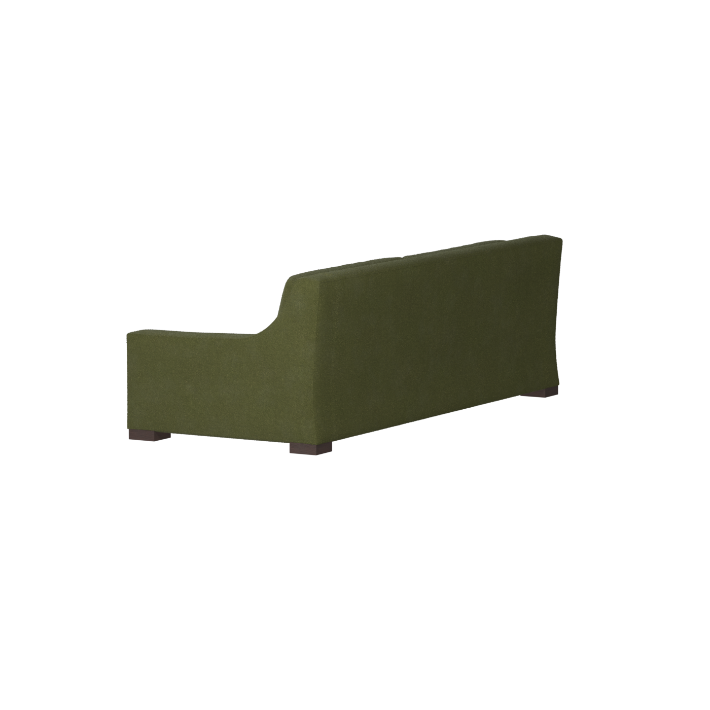 Louis 2 Seater Sofa — Structured Design with Tapered Arms