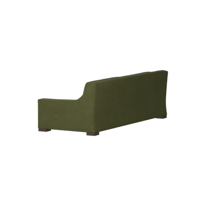 Louis 2 Seater Sofa — Structured Design with Tapered Arms