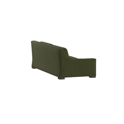 Louis 2 Seater Sofa — Structured Design with Tapered Arms