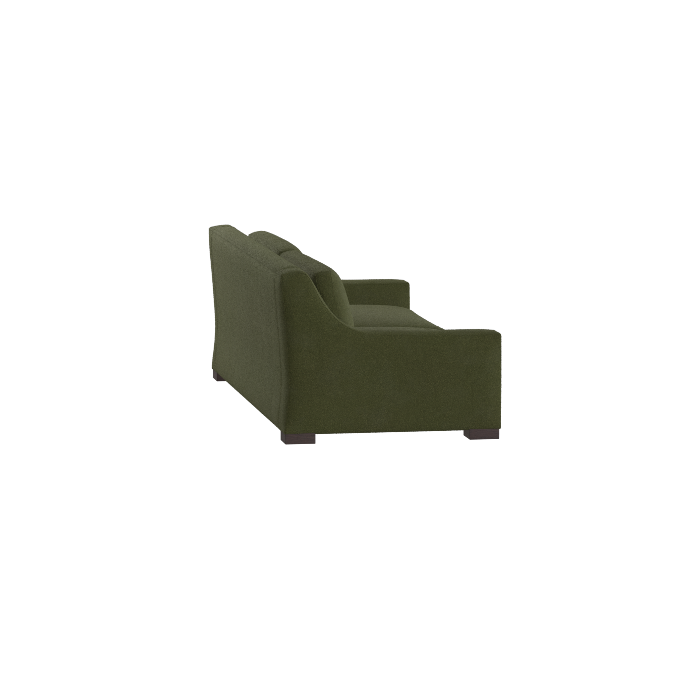 Louis 2 Seater Sofa — Structured Design with Tapered Arms