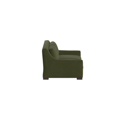 Louis 2 Seater Sofa — Structured Design with Tapered Arms