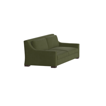 Louis 2 Seater Sofa — Structured Design with Tapered Arms