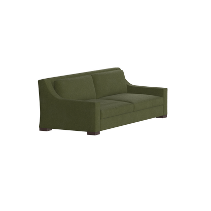 Louis 2 Seater Sofa — Structured Design with Tapered Arms