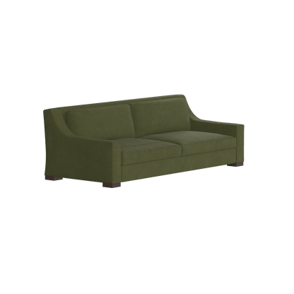 Louis 2 Seater Sofa — Structured Design with Tapered Arms