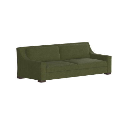 Louis 2 Seater Sofa — Structured Design with Tapered Arms