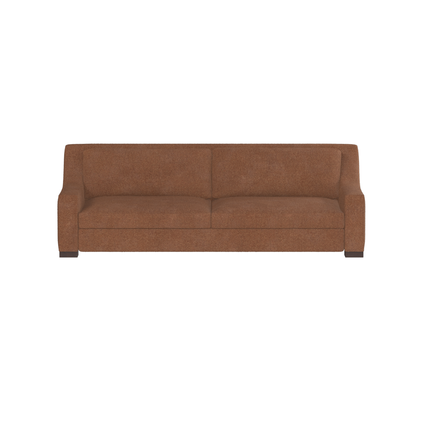 Louis 2 Seater Sofa — Structured Design with Tapered Arms